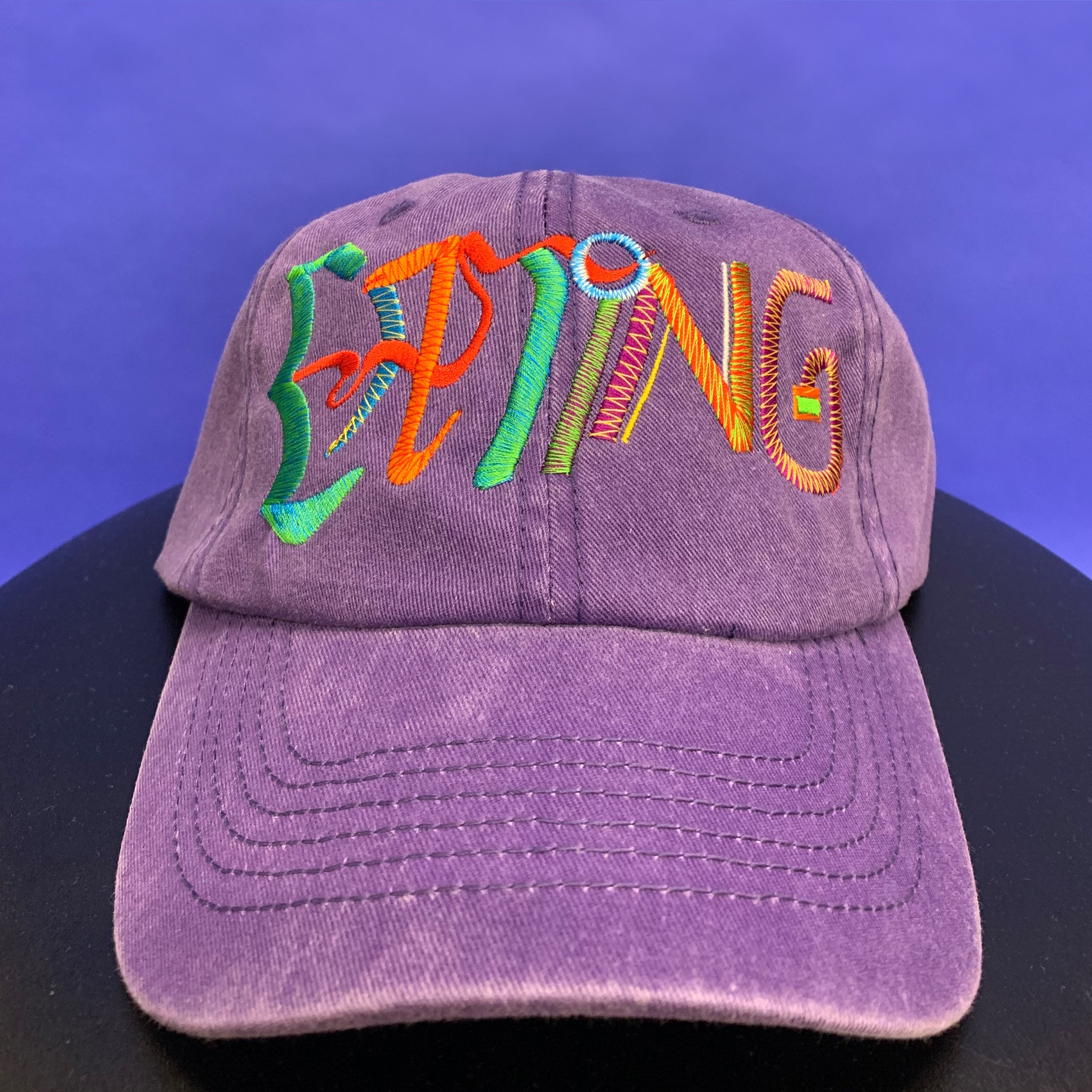 EATING OVER THE TRASH OFFICIAL EMBROIDERED CAP BY OLD GRAPE GOD